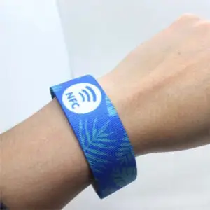 Fabric Elastic RFID Wristband